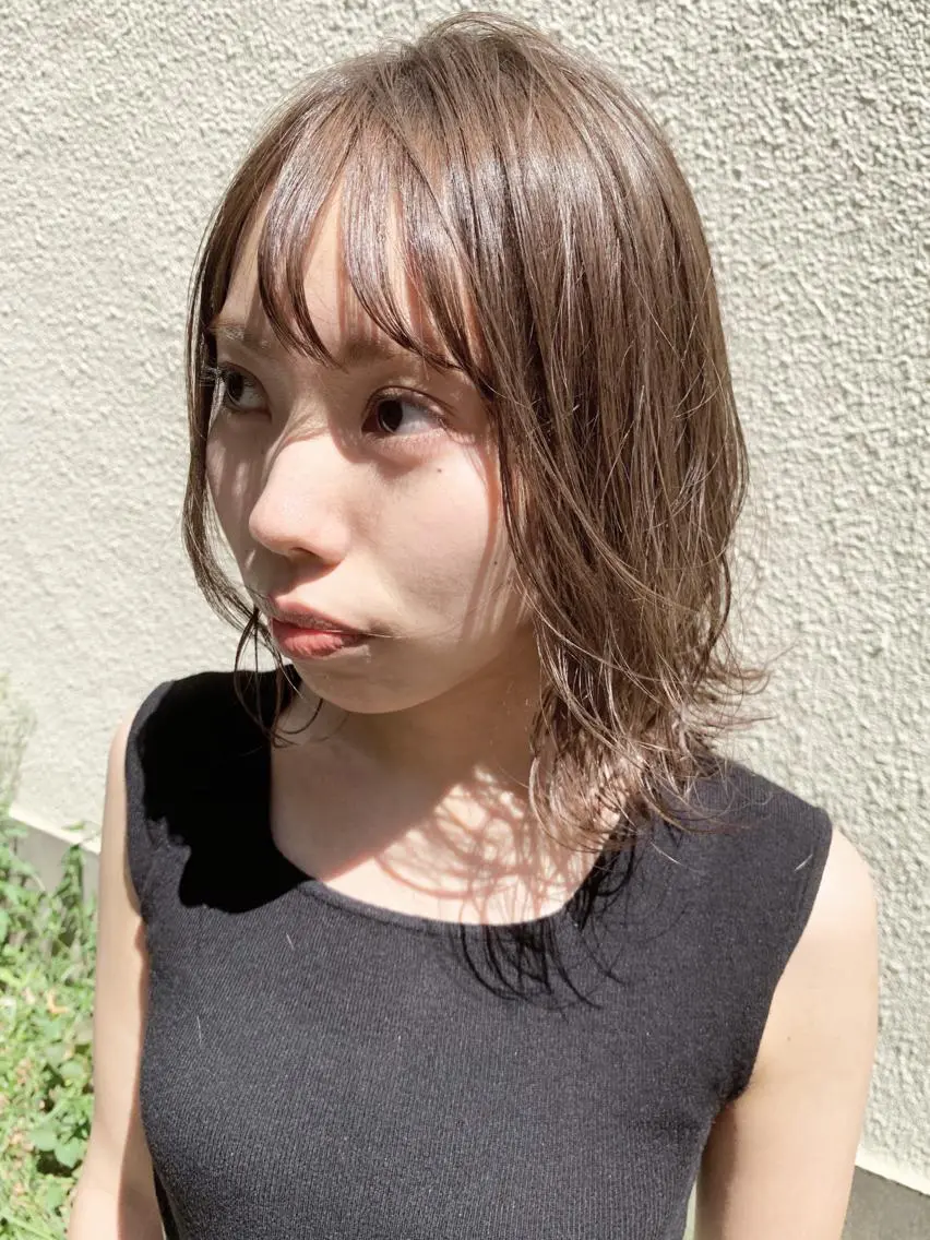 ミディアム topstylist 満足度⭐️堀川星哉のヘアスタイル