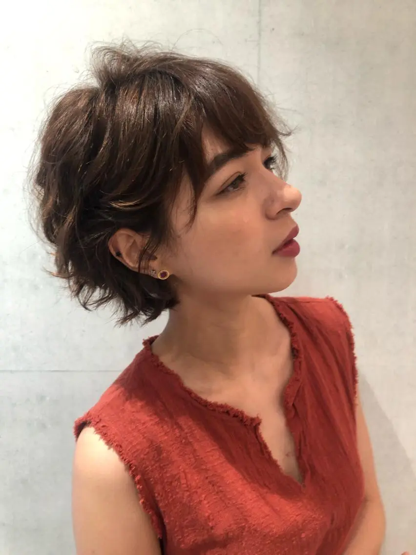 ショート ヘアアレンジ ヘアセット 盛れるレイヤーカット 得意🌹井上美沙のヘアスタイル