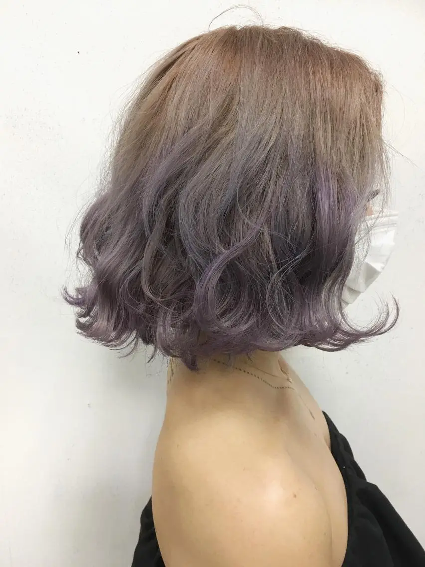 ショート カラー ヘアアレンジ エクステの神様 ▫️原島ユウヤ▫️のヘアスタイル