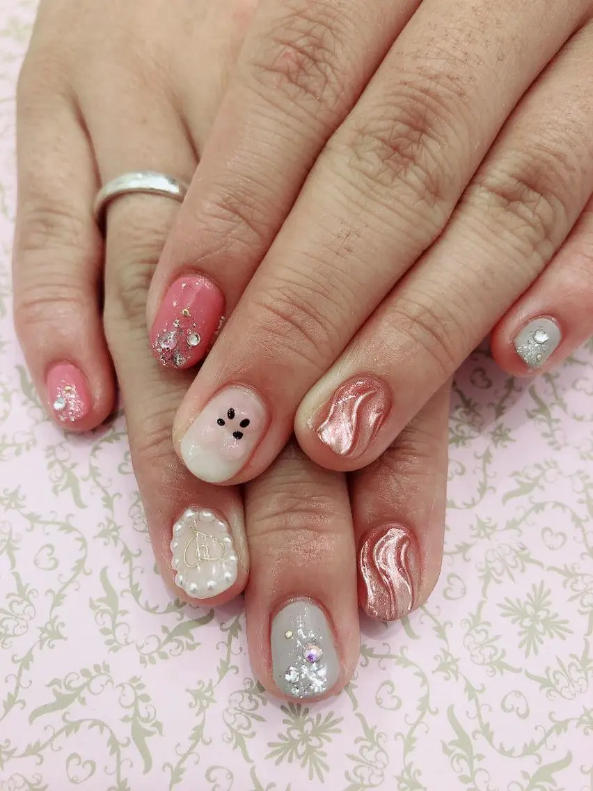 ネイル ハンドネイル Piacere 絵美のネイルデザイン