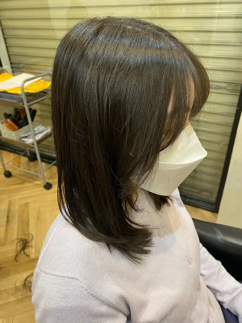 セミロング ⭐️メンズパーマ /カラー宮野翔のヘアスタイル
