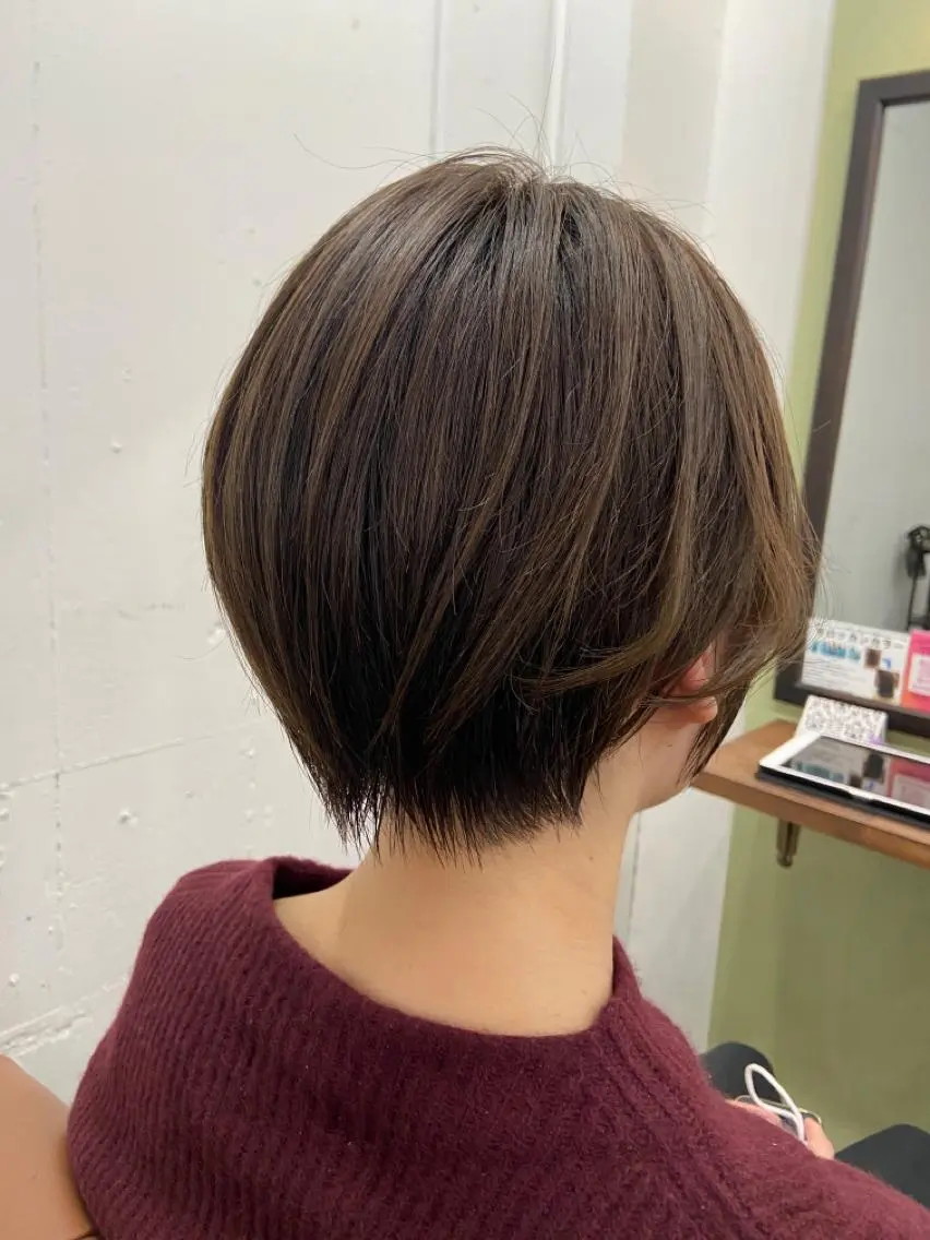 ショート ショートヘア 久木原 ゆりのヘアスタイル