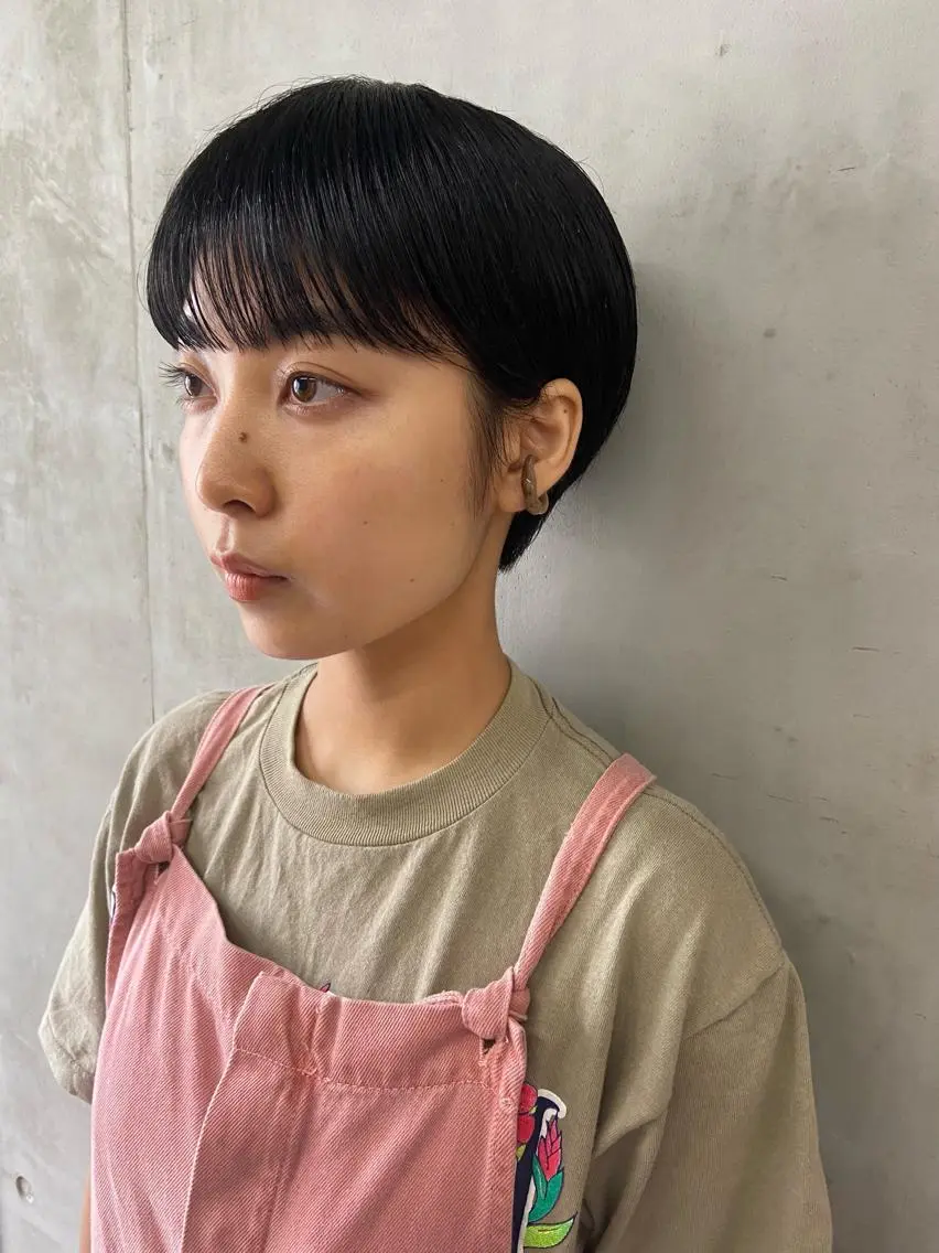 ショート カット SALTWATER AYARIのヘアスタイル