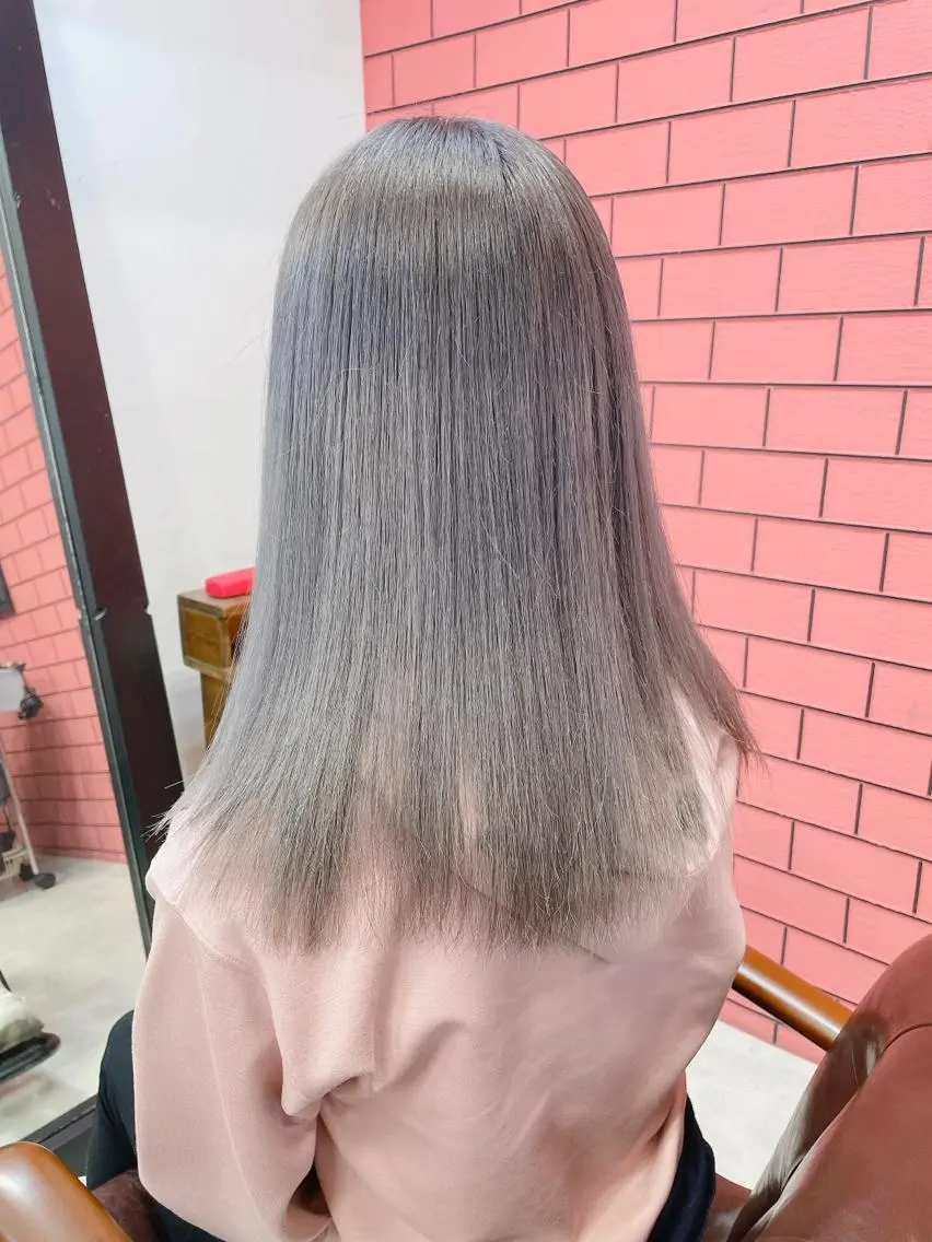 ロング カラー バレイヤージュ ブリーチ ケアブリーチ 透明感カラー ダブルカラー ヘアカラー トリートメント ブリーチの神 KYONのその他イメージ