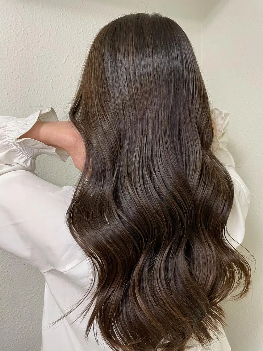 ロング カラー カット ヘアカラー トリートメント ヘアセット ✨髪質改善特化サロン ✨alushe✨のヘアスタイル