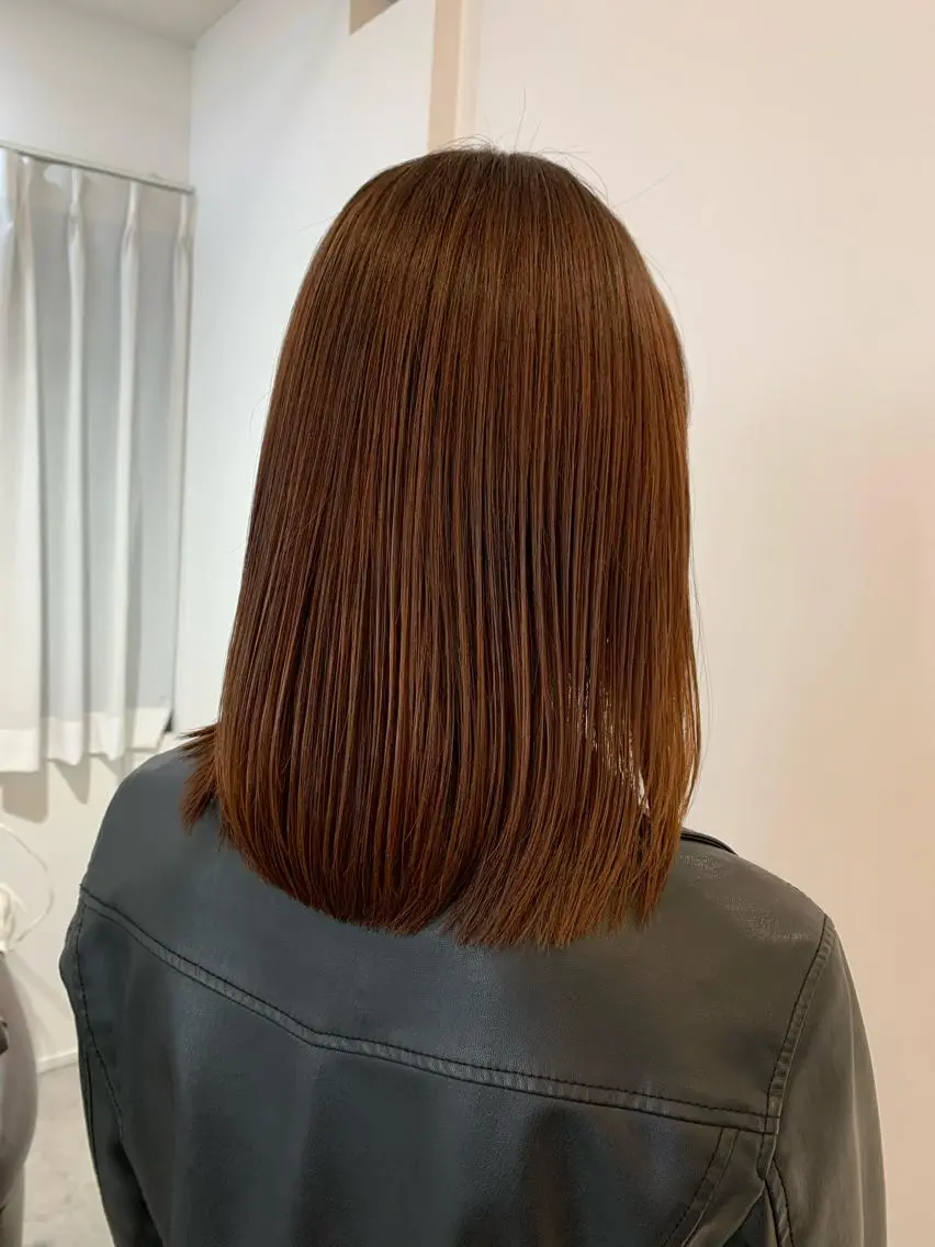 ミディアム カラー i'll 未空のヘアスタイル