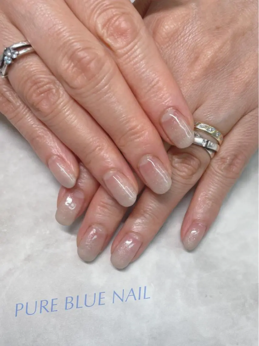 ネイル PURE BLUE NAILのネイルデザイン