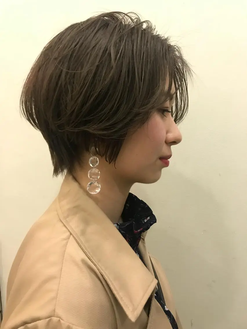 ショート 貫洞 大介のヘアスタイル