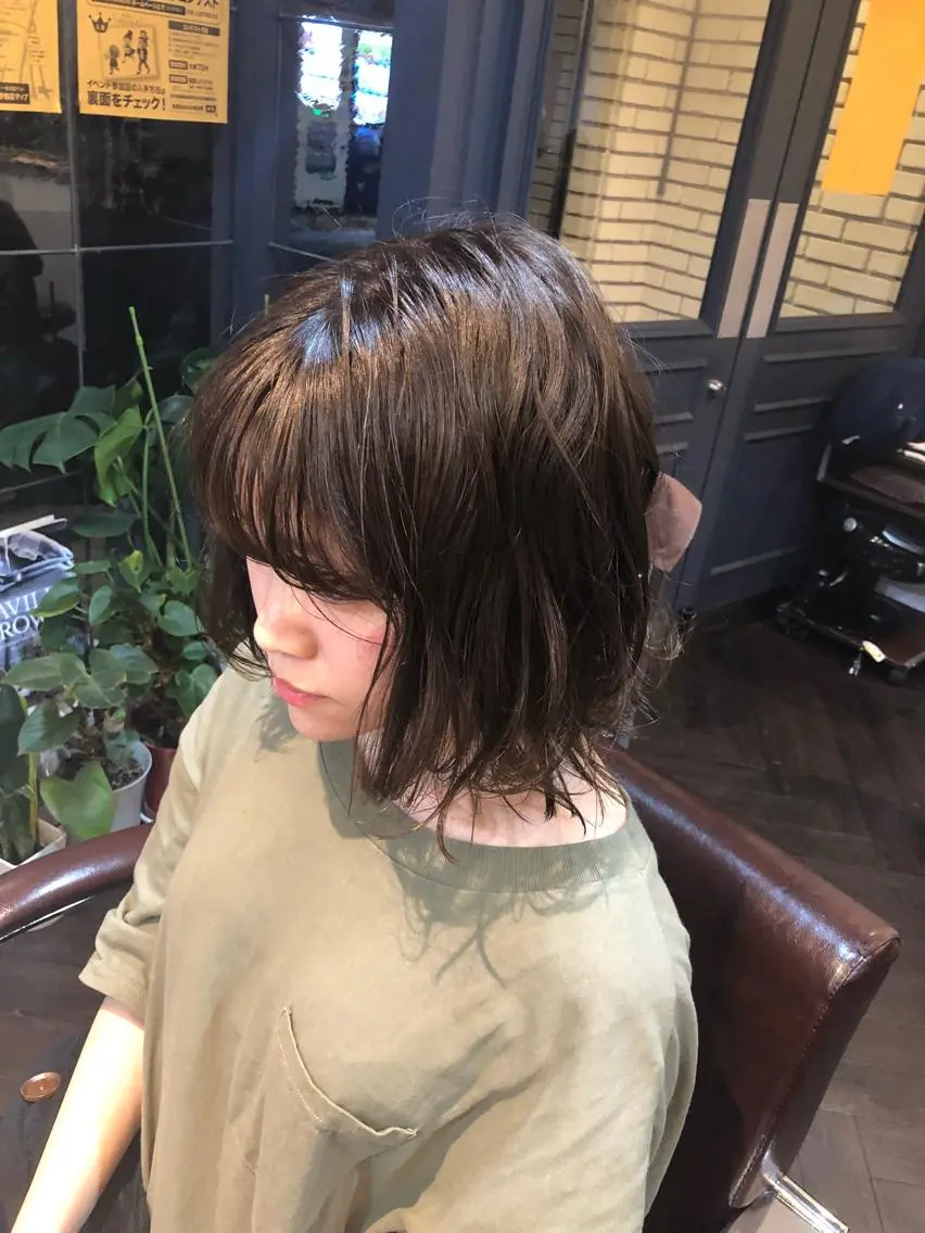 ミディアム カラー カット トリートメント 髪質改善師/ 極艶髪✨Hirokiのヘアスタイル