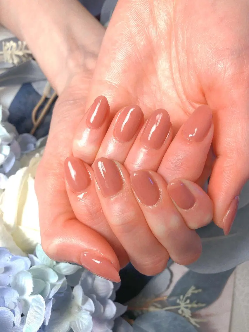 ネイル ワンカラーネイル 🍭Kiara Nail🍭のネイルデザイン