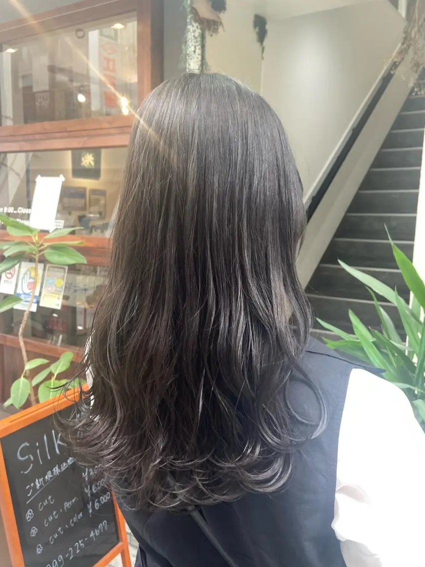 ロング nico🏁 rihoのヘアスタイル