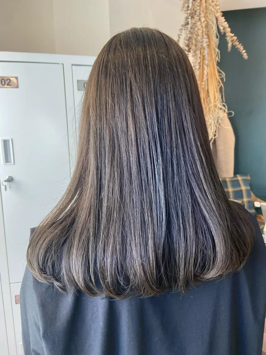 カラー ヘアカラー トリートメント なかむら ゆきのヘアスタイル