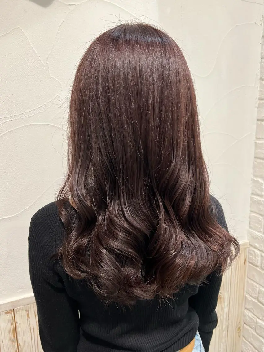 ロング カラー 下池 紗加のヘアスタイル