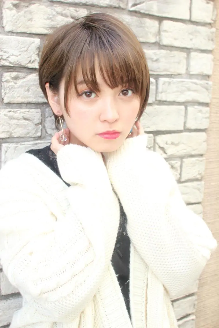 ショート 羽田 ひろむのヘアスタイル