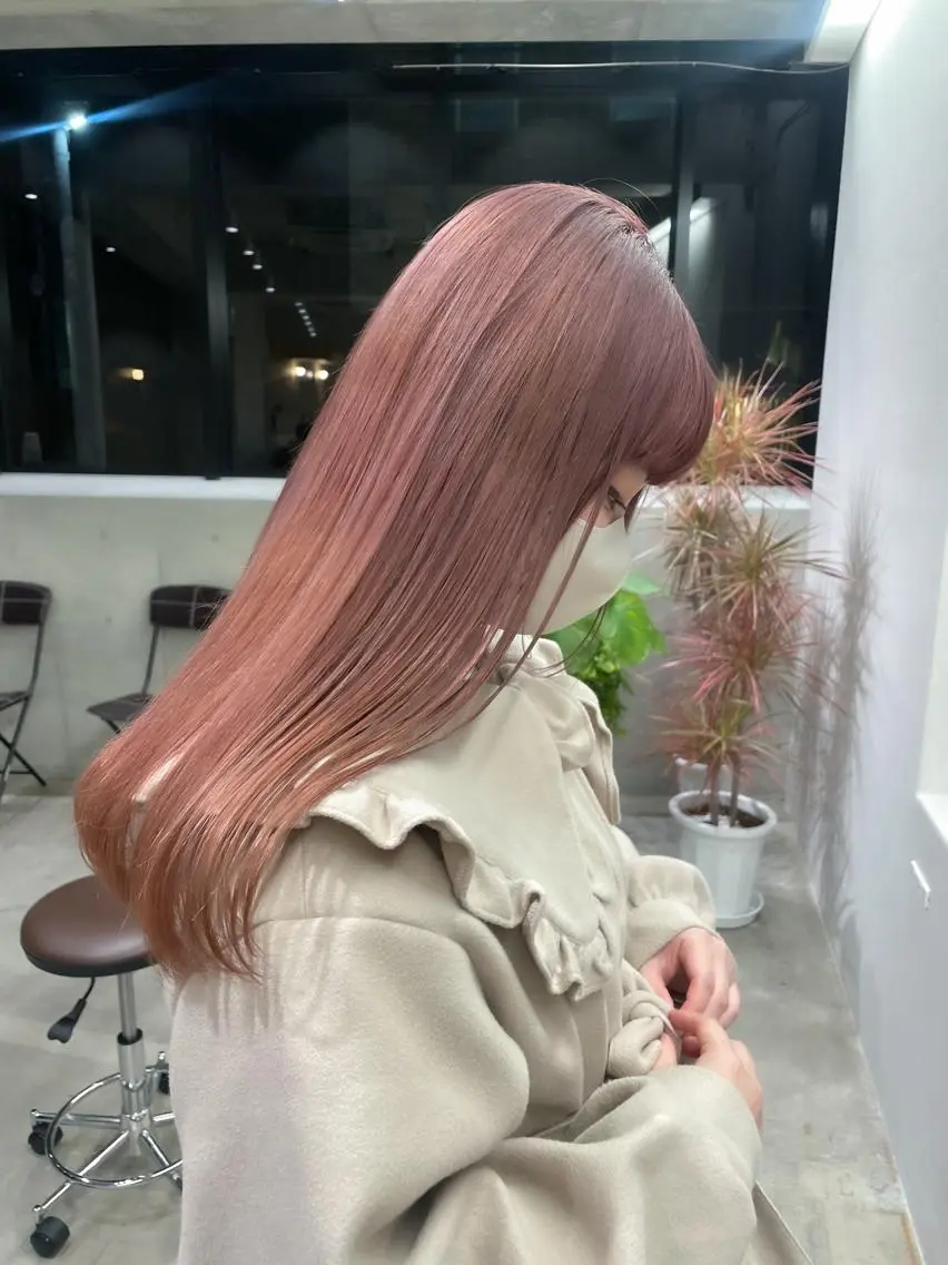 ショート カラー ヘアアレンジ ミニボブ/ブリーチ 🌈MISATOのヘアスタイル