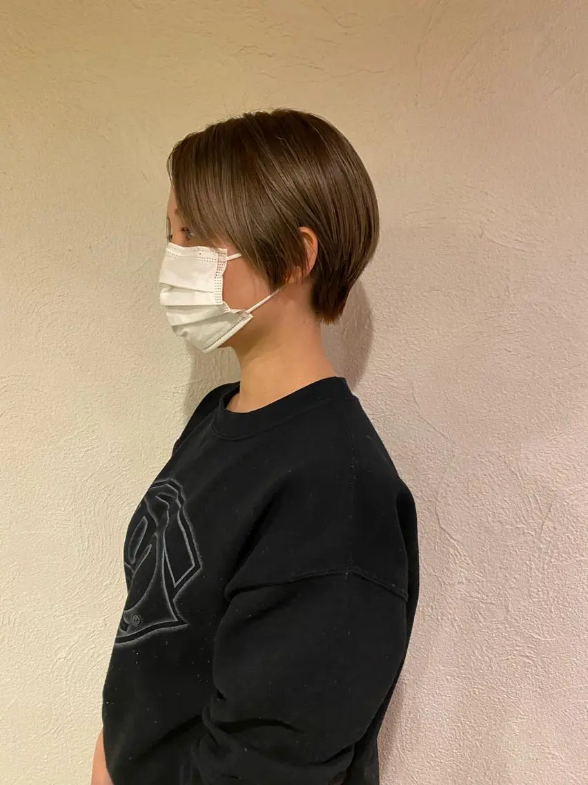 ショート ショートヘア 吉田 光佑のヘアスタイル
