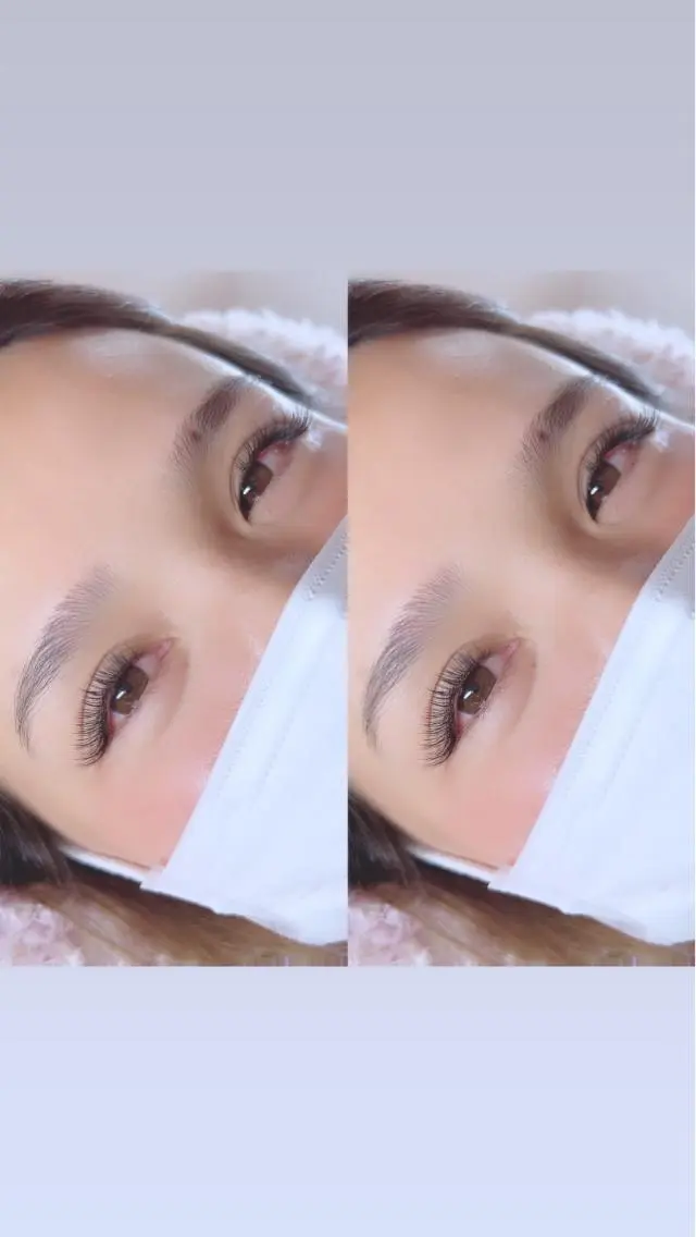 マツエク・マツパ 付け放題 フラットラッシュ マツエク Honey Salonのマツエク・マツパデザイン