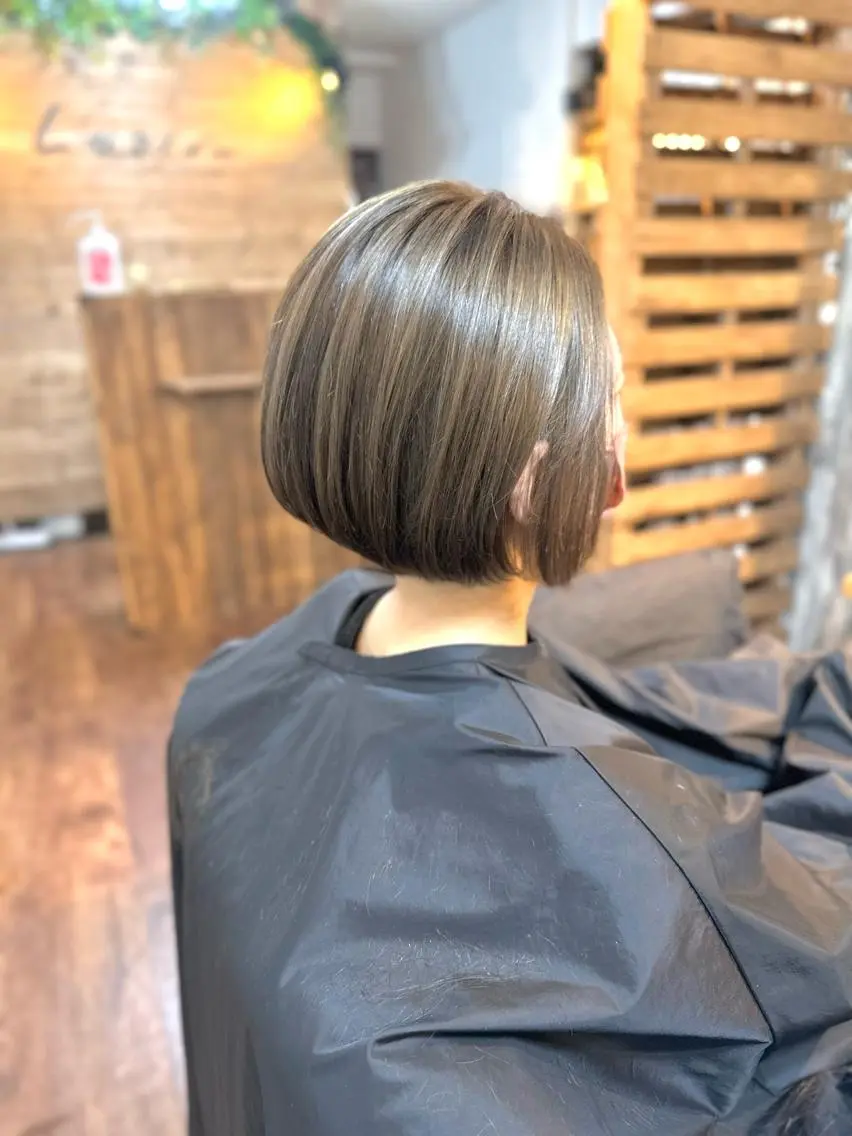 ショート カラー カット ヘアカラー トリートメント Luzir⭐︎ GEN⭐︎のヘアスタイル