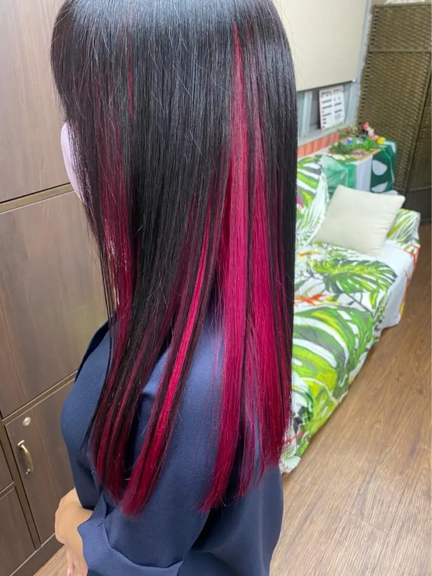 カラー ハイライトカラー masa ディレクターのヘアスタイル
