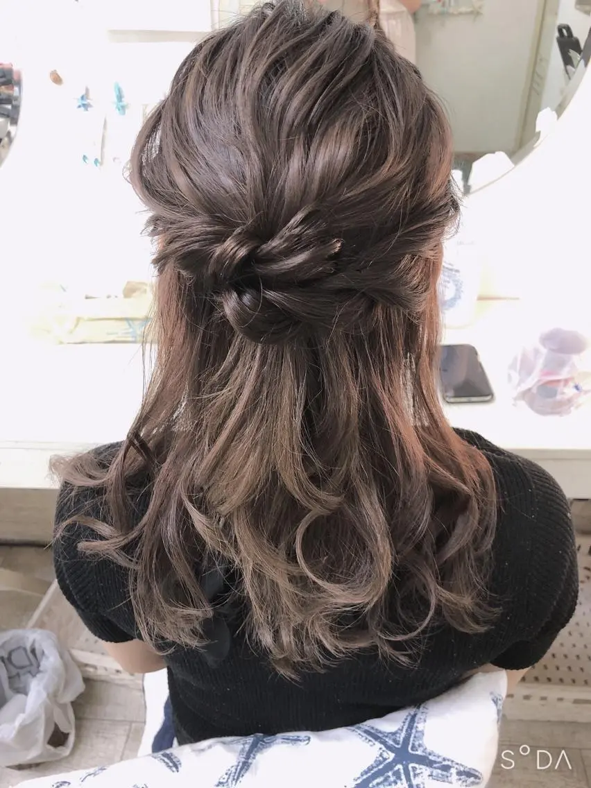 セミロング 六本木/ヘアセット /maiのヘアスタイル