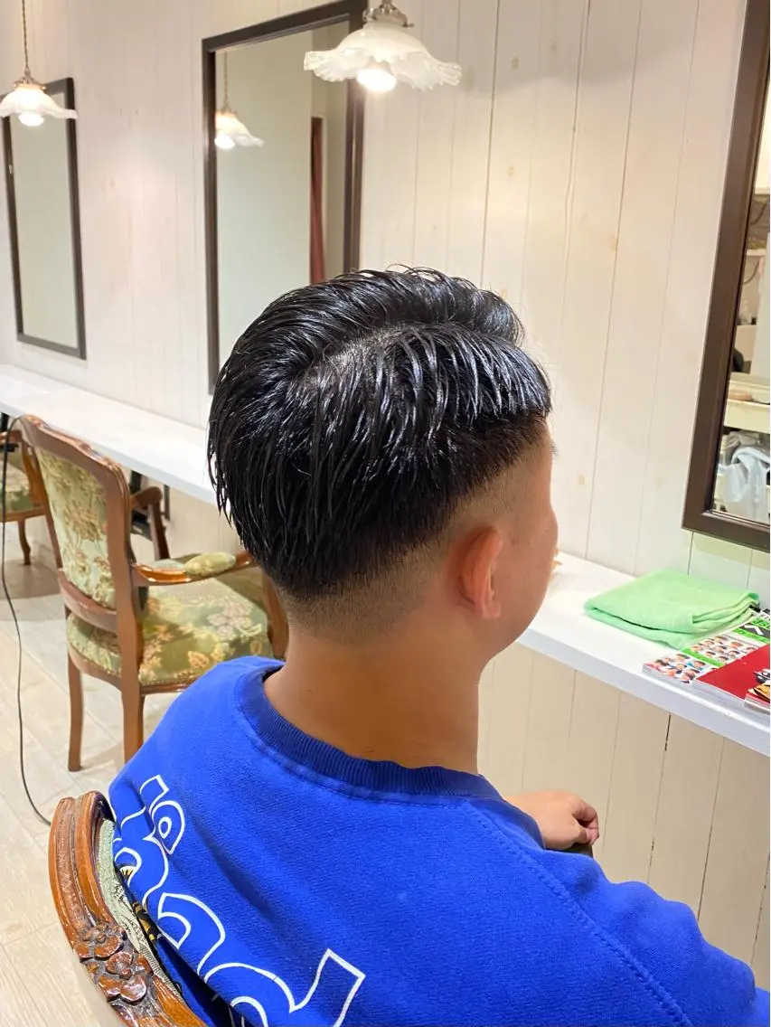 ショート 【メンズ特化】 ツツイリュウノスケのヘアスタイル