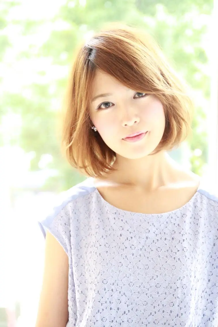 ショート カラー ボブ TAKU　小顔カット 大人女性💇専門のヘアスタイル