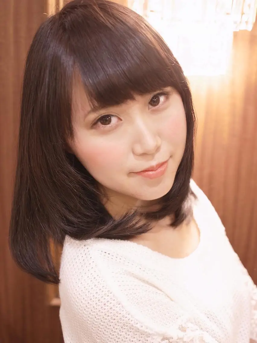 ミディアム 浜田 敦史のヘアスタイル