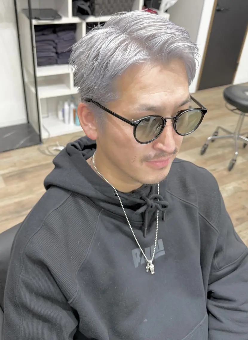 パーマ ショート カット ヘアカラー トリートメント NOA 青木のヘアスタイル