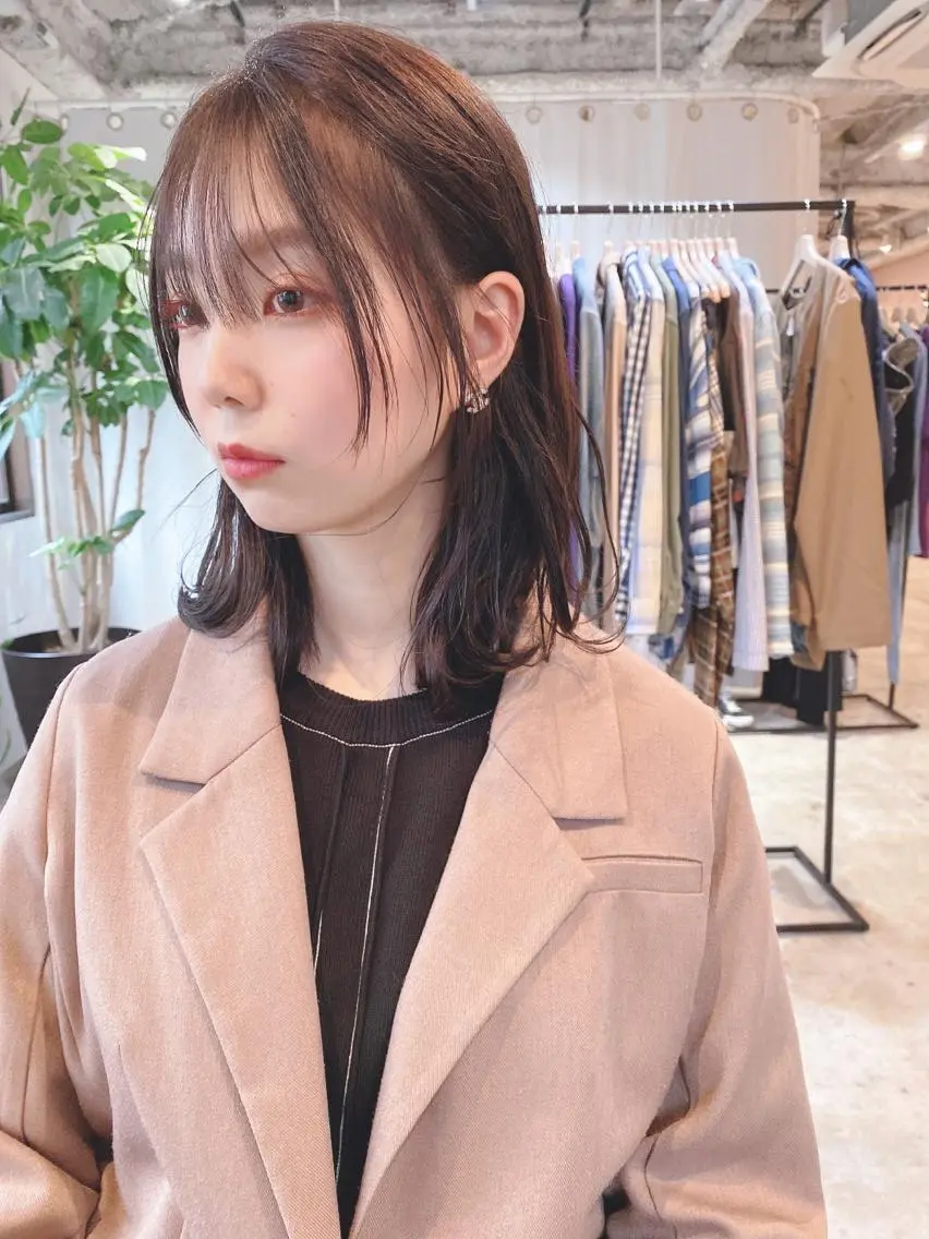 ミディアム ♡レイヤーカット れお♡のヘアスタイル