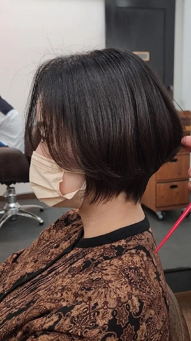 ショート カット ヘアカラー まとまり💯悩み改善 ★松本尚弥★店長のヘアスタイル