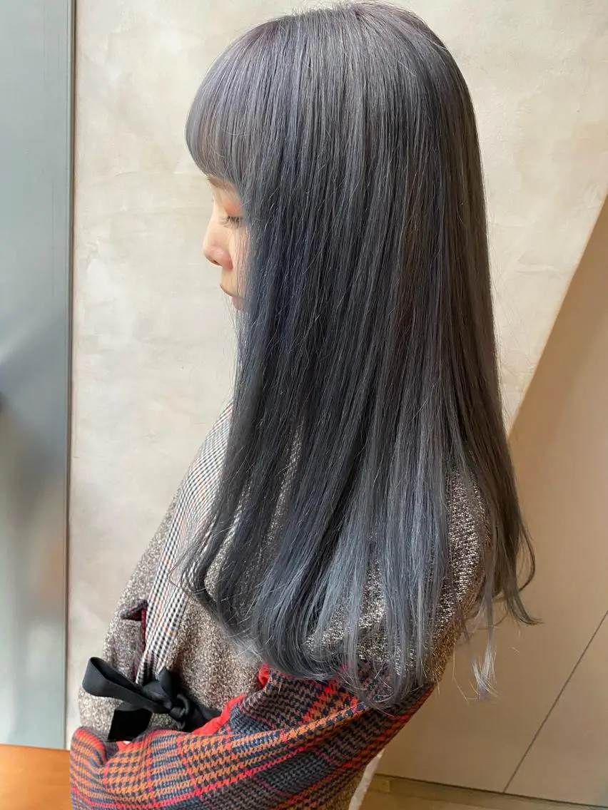 ロング カラー メンズ メンズブリーチ メンズハイトーン ブリーチ ケアブリーチ ハイトーンカラー Keshiki大名 安部 真輝のヘアスタイル