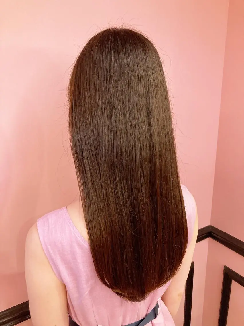 ロング カラー カット ヘアカラー トリートメント ✨髪質改善縮毛矯正✨ 宇田川修平のヘアスタイル