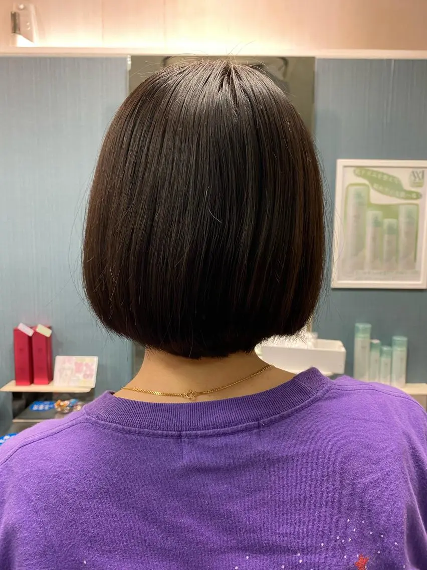 ショート ボブ カット 木下 広太のヘアスタイル