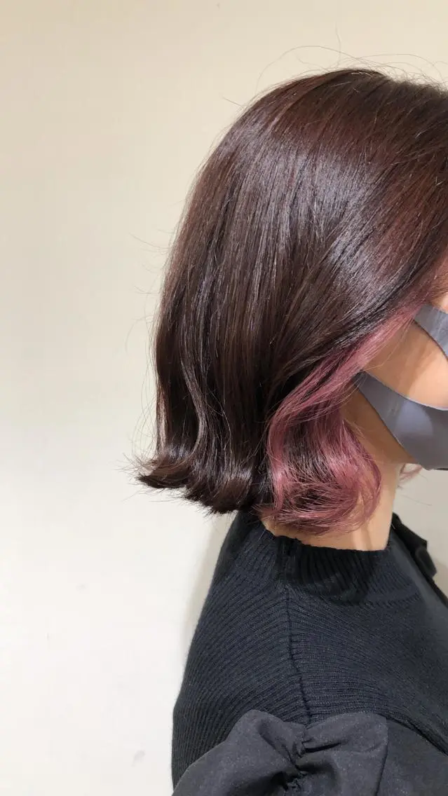 ミディアム カラー 🧡マツダテ チヒロ🧡のヘアスタイル