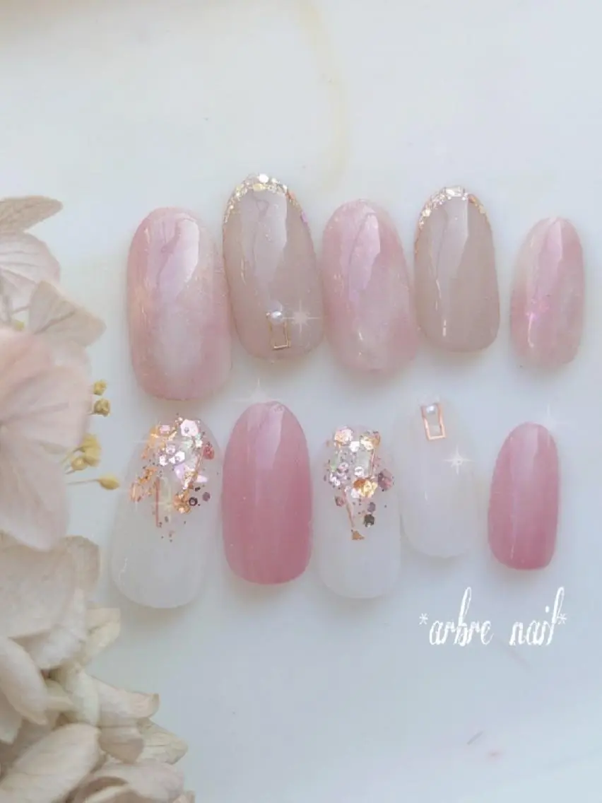 ネイル ✯.。 arbre nail 。✯.のネイルデザイン