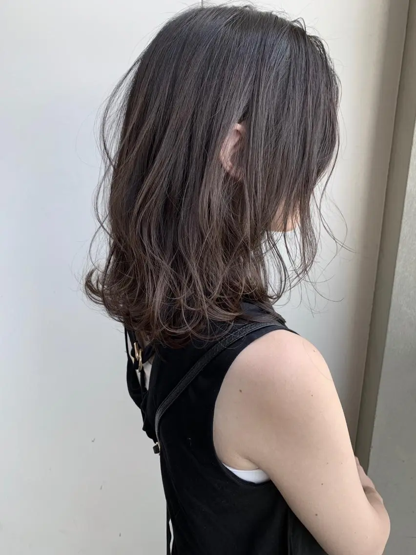ミディアム カラー カット ヘアカラー トリートメント Beach 代表 KENTAのヘアスタイル