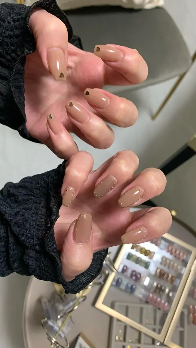 ネイル ハート SAKU nail 作島茜のネイルデザイン