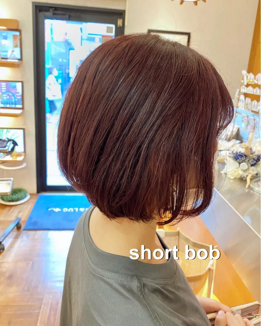 ショート カラー ヘアアレンジ イルミナカラー ショートヘア 高橋胡桃🪽 ディレクターのヘアスタイル