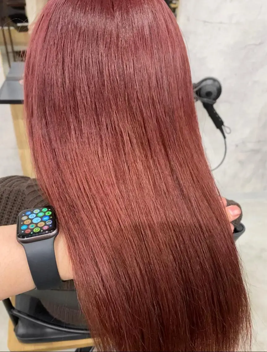 セミロング カラー 髪質改善/レイヤー カット手塚奨のヘアスタイル