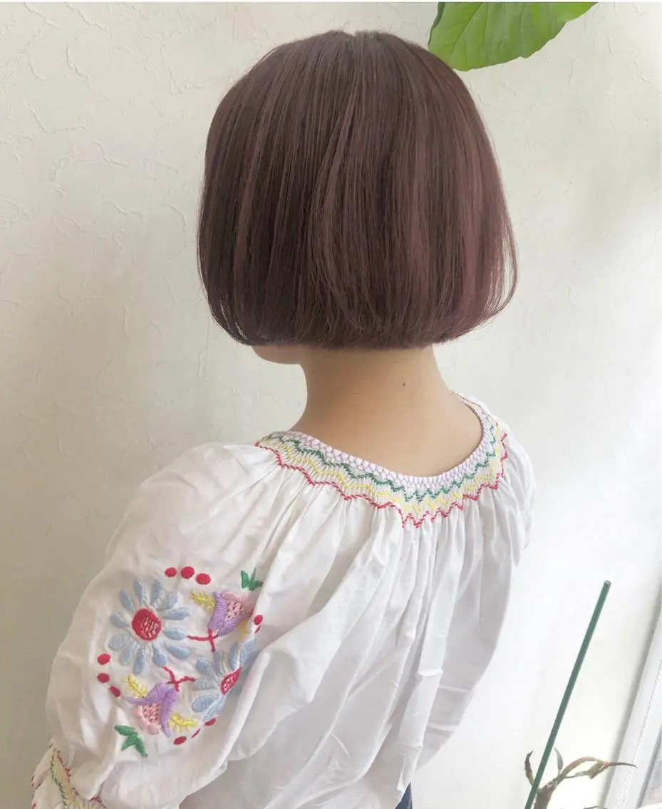 ショート カラー nakahara madokaのヘアスタイル