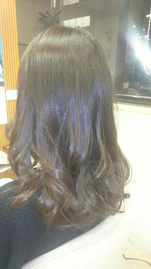 セミロング レイヤーカット 脇田 雄大のヘアスタイル