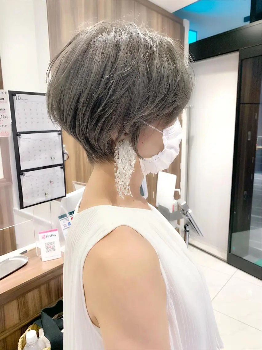 ショート カット ヘアカラー トリートメント Ash川越店／店長／ 松本　亮二のヘアスタイル