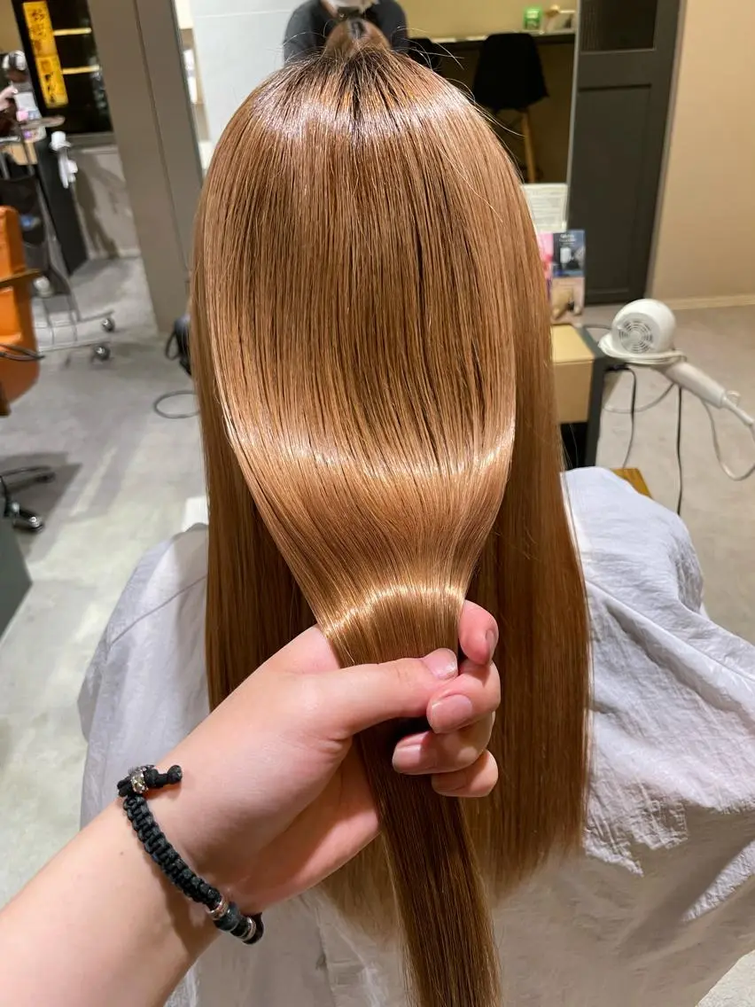 ロング 髪質改善 トリートメント メンズ特化⚜️ 藤原あずさのヘアスタイル