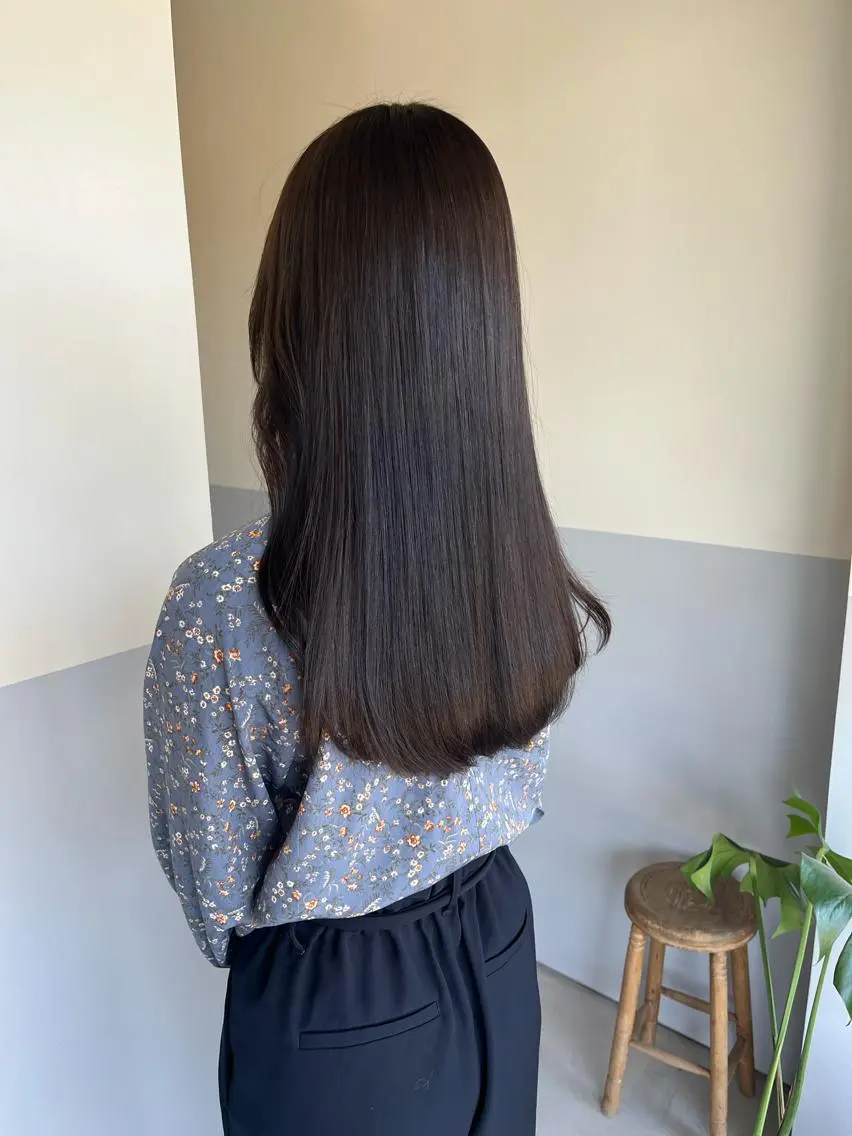 ロング 神谷 夏帆のヘアスタイル