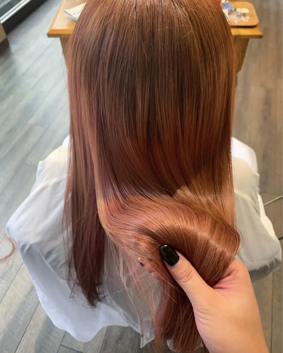 ロング トリートメント 酸熱トリートメント 井上 花音のヘアスタイル
