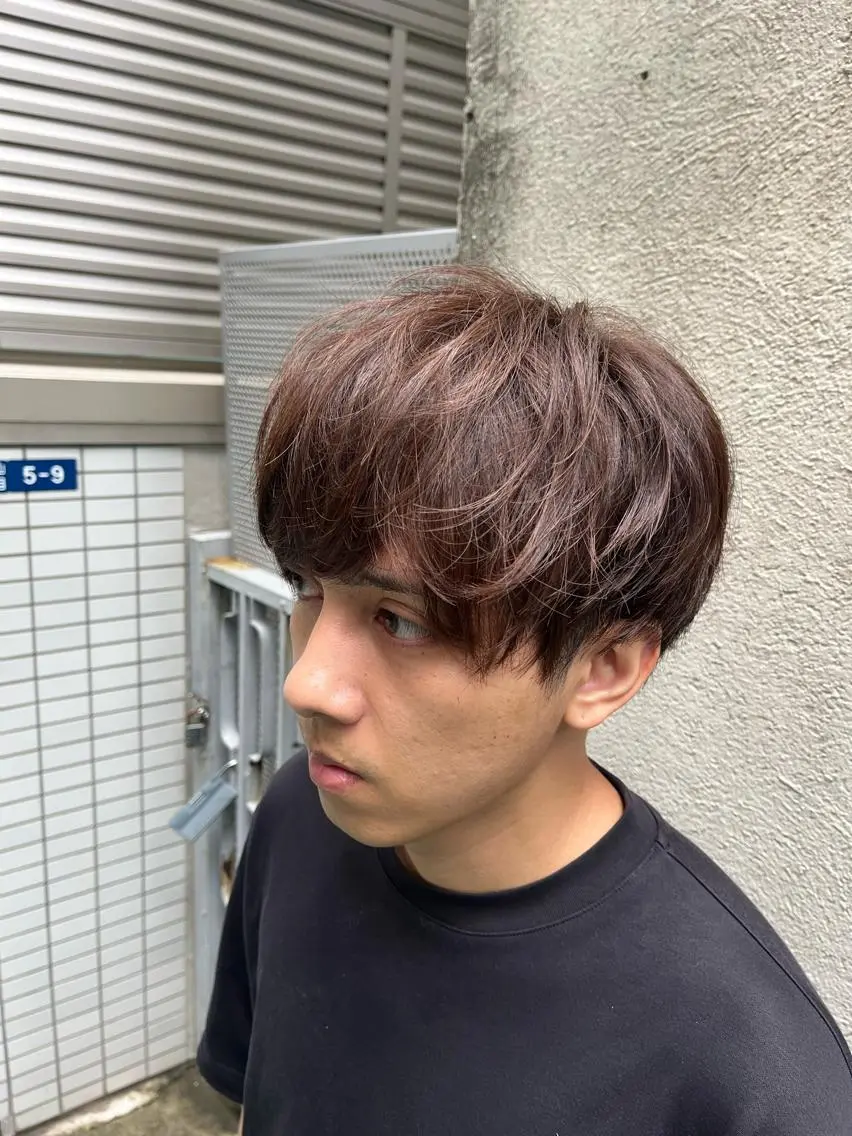 ショート パーマ メンズ 🏆メンズヘア特化 🥇代表りんぺーのヘアスタイル