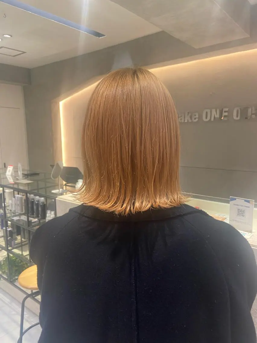 ミディアム カラー APOLLO♡ ＭＩＯのヘアスタイル