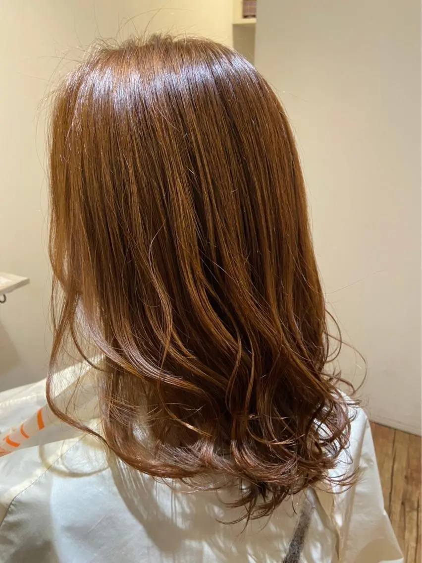 セミロング カラー Hair resort Aiのヘアスタイル