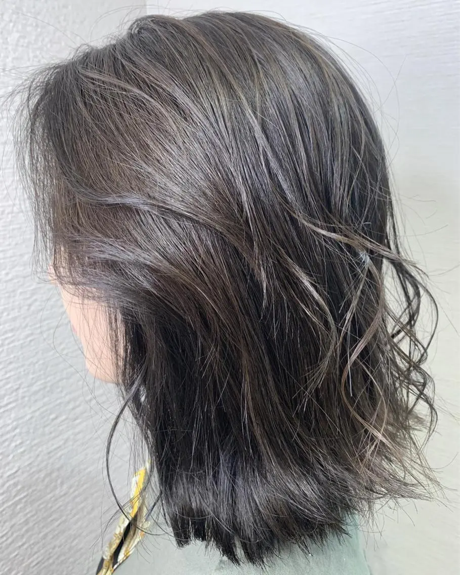 ミディアム カラー カット ヘアカラー REM【阿佐ヶ谷】 MEGUのヘアスタイル