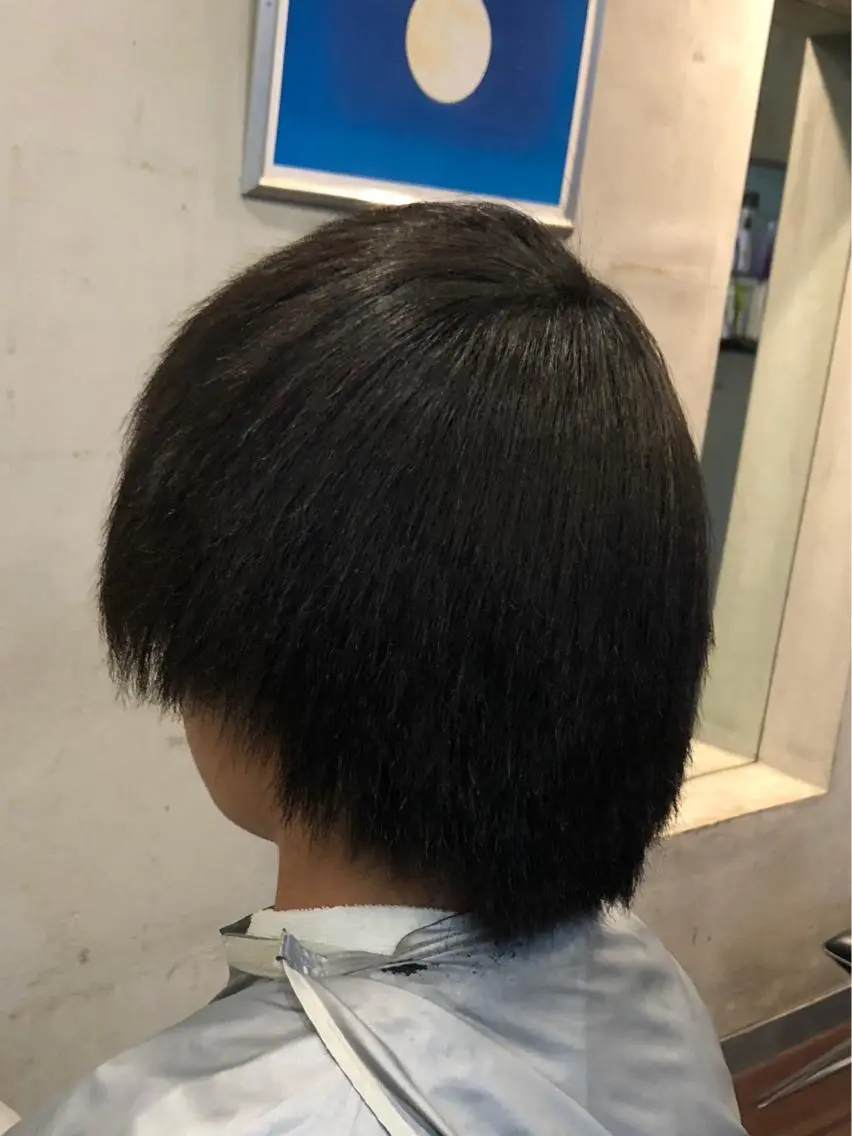 ショート 縮毛矯正 縮毛矯正専門店☆ 春井　祐人のヘアスタイル